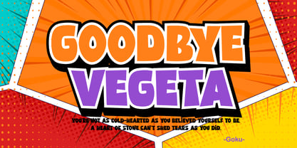 Moon Comic Font Poster 8