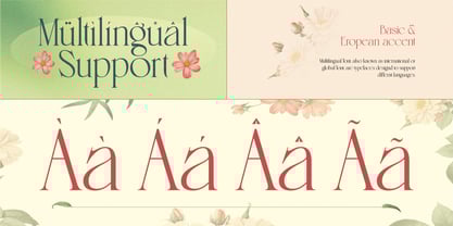 Esarolin Glamour Font Poster 11