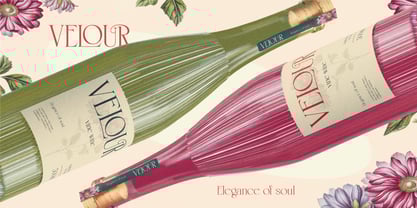 Esarolin Glamour Font Poster 6