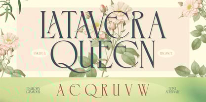 Esarolin Glamour Font Poster 10