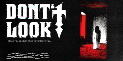 Nocturn Font Poster 6