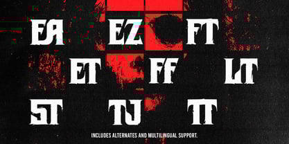 Nocturn Font Poster 3