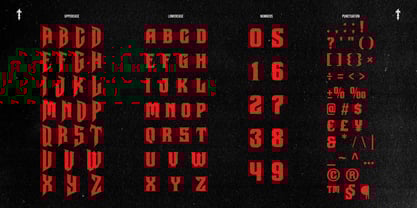 Nocturn Font Poster 2