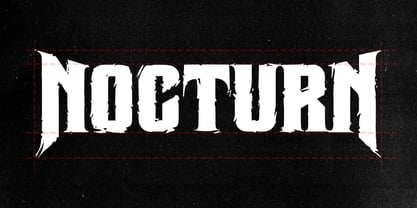 Nocturn Font Poster 10