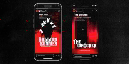 Nocturn Font Poster 9