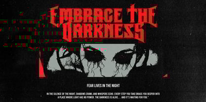 Nocturn Font Poster 12