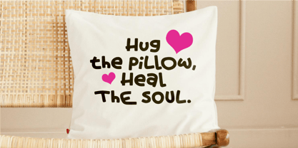 Black Chair Font Poster 5