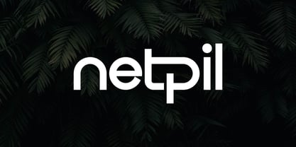 Netpil Font Poster 1