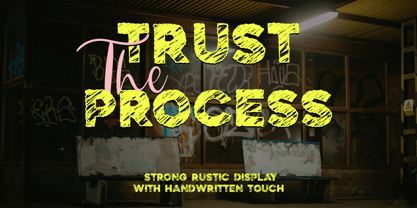 Rustic Grace Display Font Poster 4