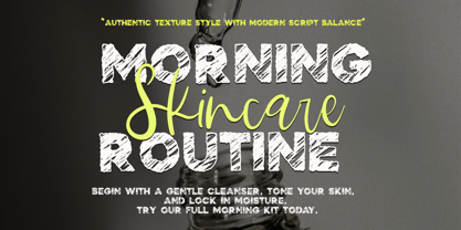 Rustic Grace Display Font Poster 5