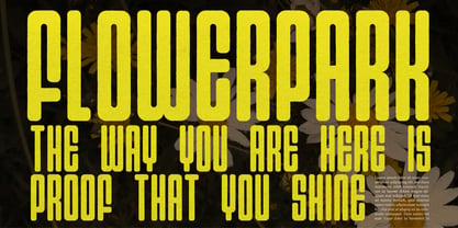 Gerebong Rough Font Poster 3