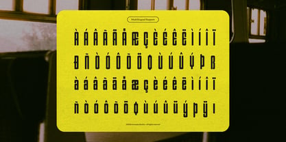 Gerebong Rough Font Poster 12