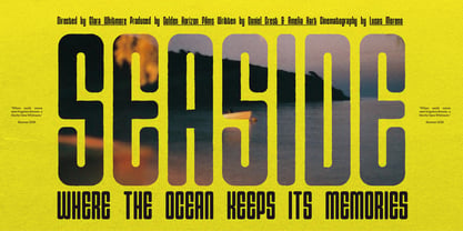 Gerebong Rough Font Poster 2