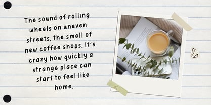 Pansies Font Poster 4