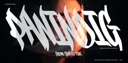 Panindig Font Poster 1