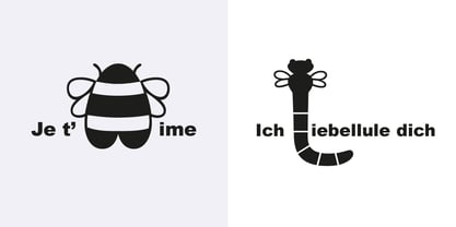 Animauxtiere Font Poster 5