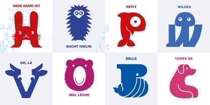 Animauxtiere Font Poster 3