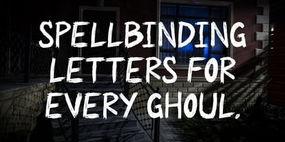Mystery Halloween Font Poster 7