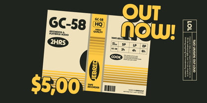 Cook Coqerans Font Poster 8