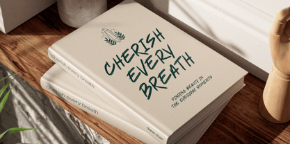 Lasagnio Wiggly Font Poster 4