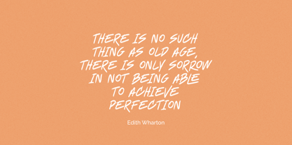 Lasagnio Wiggly Font Poster 3