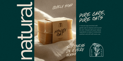 Lasagnio Wiggly Font Poster 9