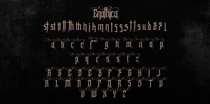 Enathica Font Poster 4