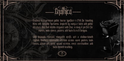 Enathica Font Poster 2