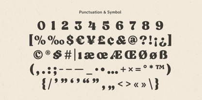 Wage Font Poster 10