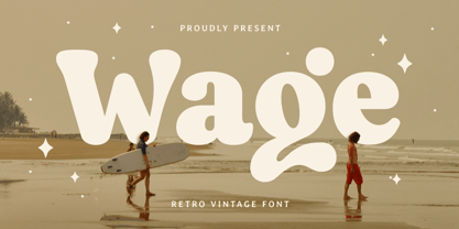 Wage Font Poster 1