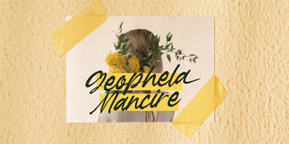 Garden Solland Font Poster 8