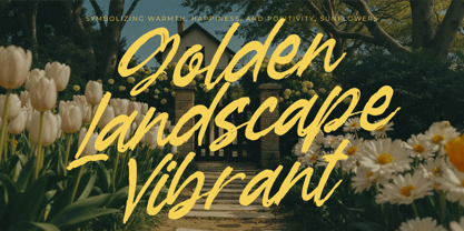 Garden Solland Font Poster 7