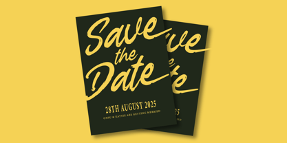 Garden Solland Font Poster 2