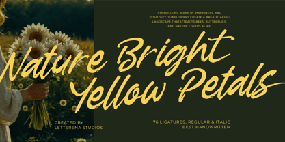 Garden Solland Font Poster 5