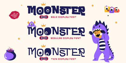 Bigmoster Font Poster 4