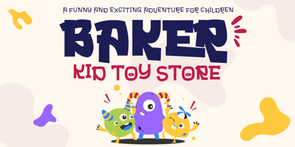 Bigmoster Font Poster 5