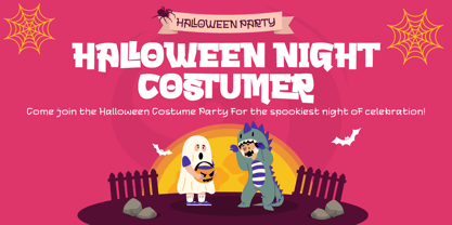 Bigmoster Font Poster 7