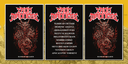 Dawnee Font Poster 7