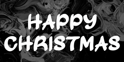 Christmas California Font Poster 2