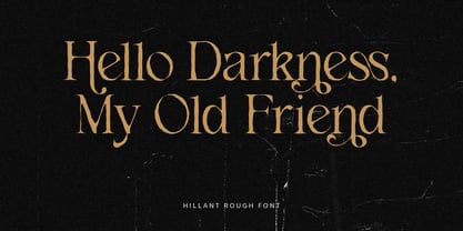 DKS Hillant Font Poster 8