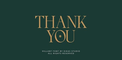 DKS Hillant Font Poster 9