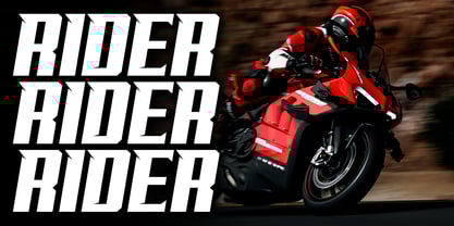 Drace Racing Font Poster 6