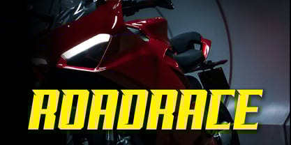 Drace Racing Font Poster 7