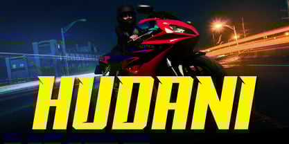 Drace Racing Font Poster 2