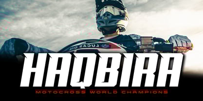 Drace Racing Font Poster 3