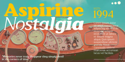 Astheric Font Poster 14