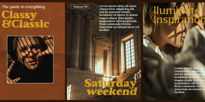 Astheric Font Poster 4