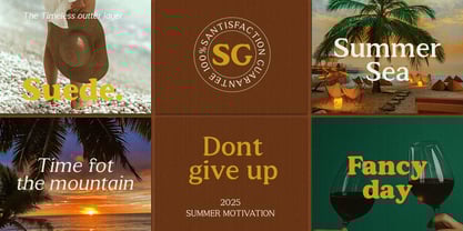 Astheric Font Poster 2