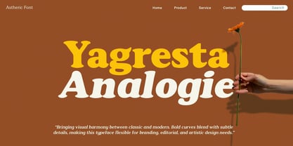 Astheric Font Poster 6