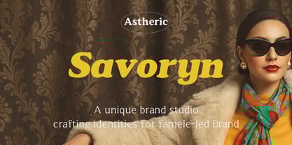 Astheric Font Poster 12